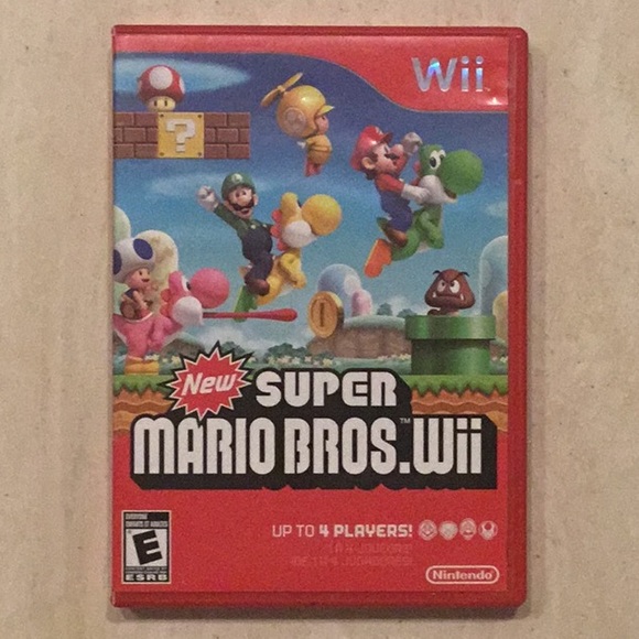 New Super Mario Bros. Nintendo Wii Game Complete In Box CIB - Picture 9 of 9